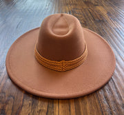 Brown Felt Hat