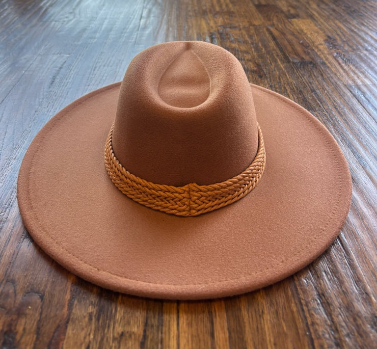 Brown Felt Hat