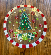 Seasonal Glass Platters