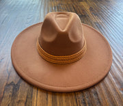 Brown Felt Hat