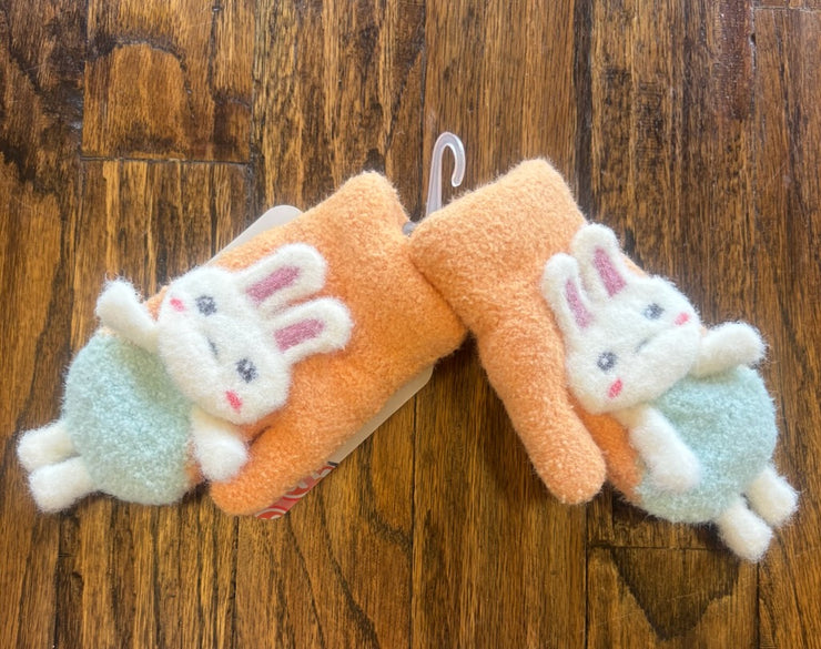Children's Fuzzy Mittens