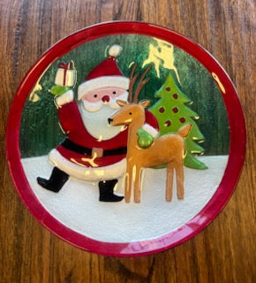 Seasonal Glass Platters