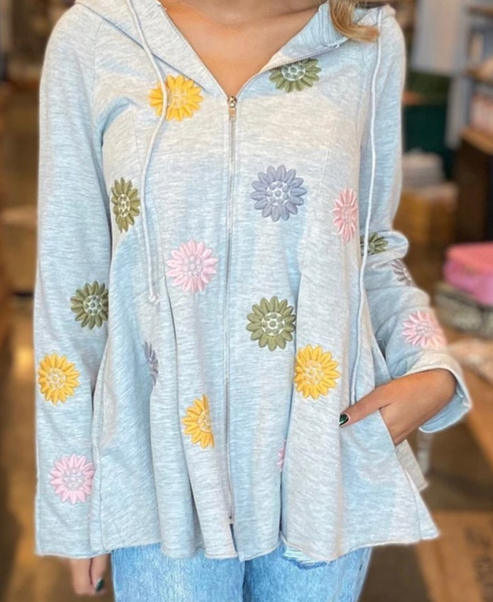 Flower Around Hoodie
