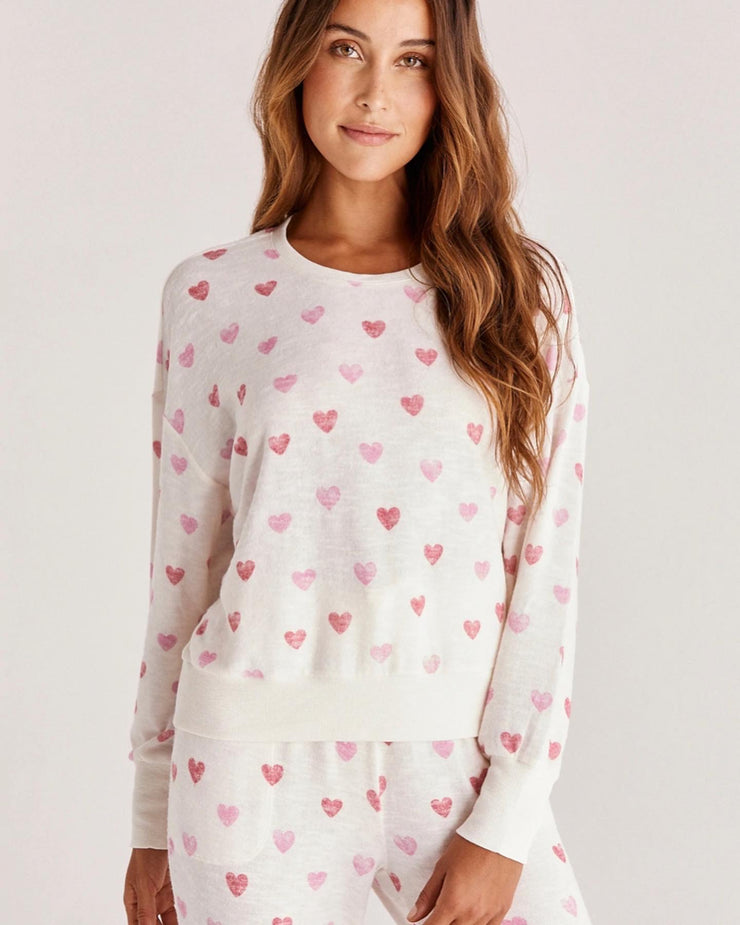 Izzy Heart Long Sleeve Top