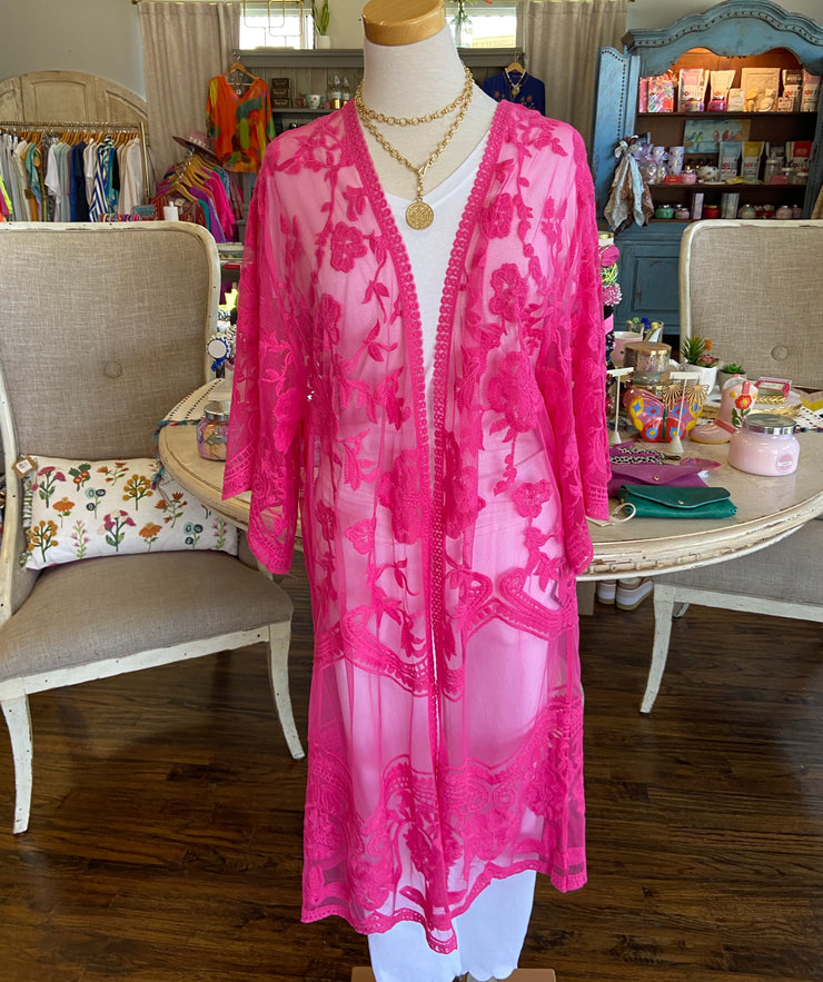 Lace Kimono