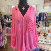 Candy Pink Light Sweater