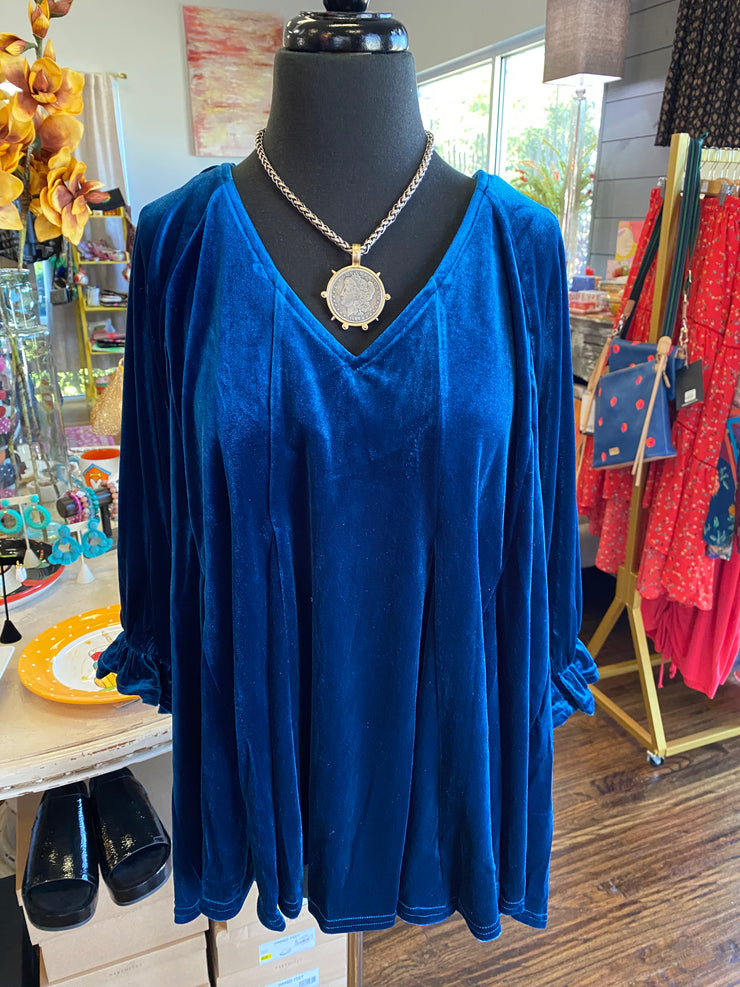 Velvet Princess Top
